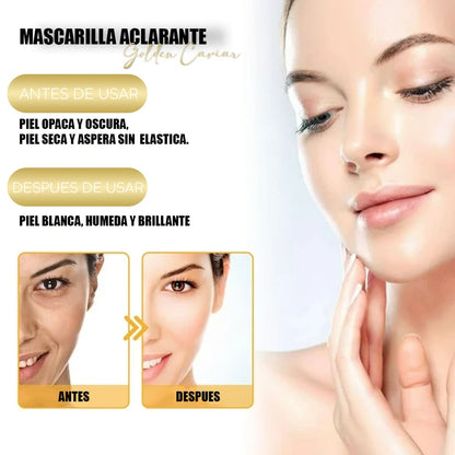 MASCARILLA FACIAL ACLARANTE GOLDEN CAVIAR™